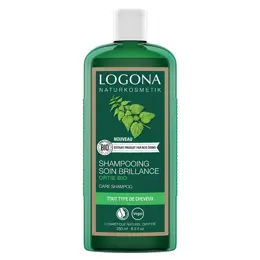 Logona Soins Capillaires Shampoing Soin Brillance Ortie Bio 250ml