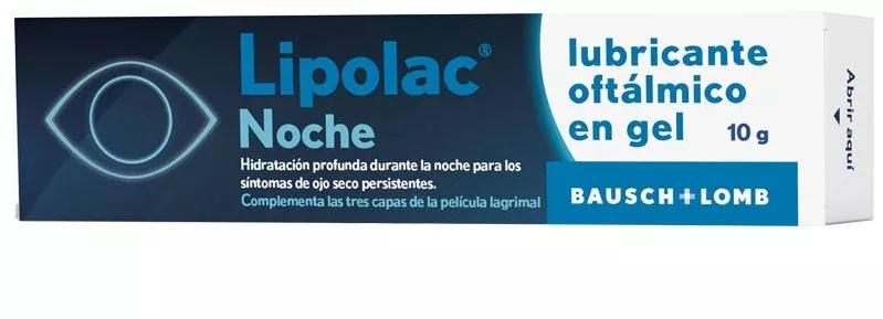 Bausch&Lomb Lipolac Night Ophthalmic Gel Lubricant 10 gr