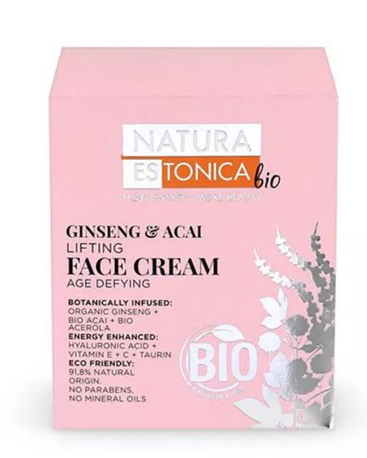 Natura Estonica Crème Visage Ginseng & Acai 50ml