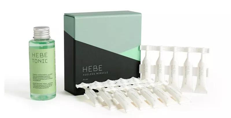 Hebe Ageless Miracle 20 Crema Monodose e 500 Tonico Cosmetico