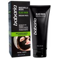 Babaria Mascarilla Facial Negra Detoxificante 100 ml