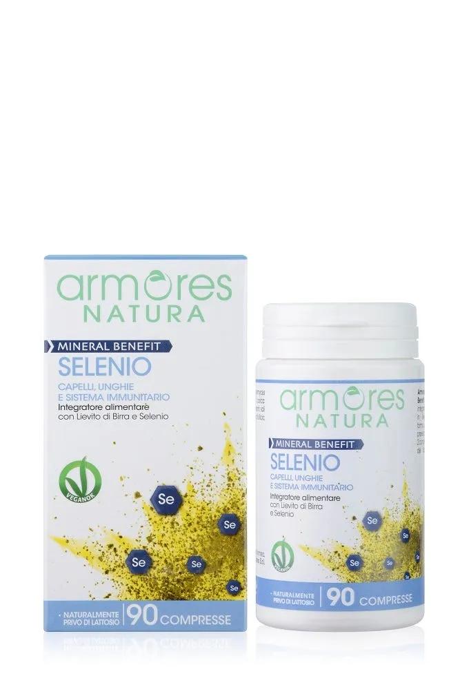 Armores Natura Mineral Benefit Selenio Integratore Alimentare 90 Compresse