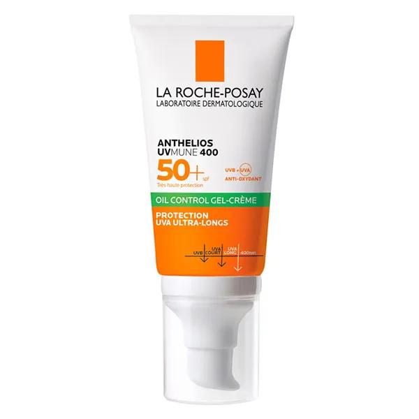 La Roche Posay Anthelios Gel-Crème Solaire Visage Anti-Brillance SPF50+ 50ml