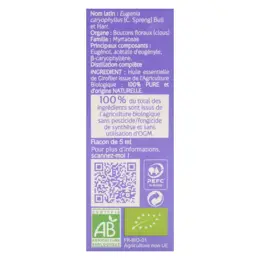 Naturactive Huile Essentielle Bio Giroflier 5ml