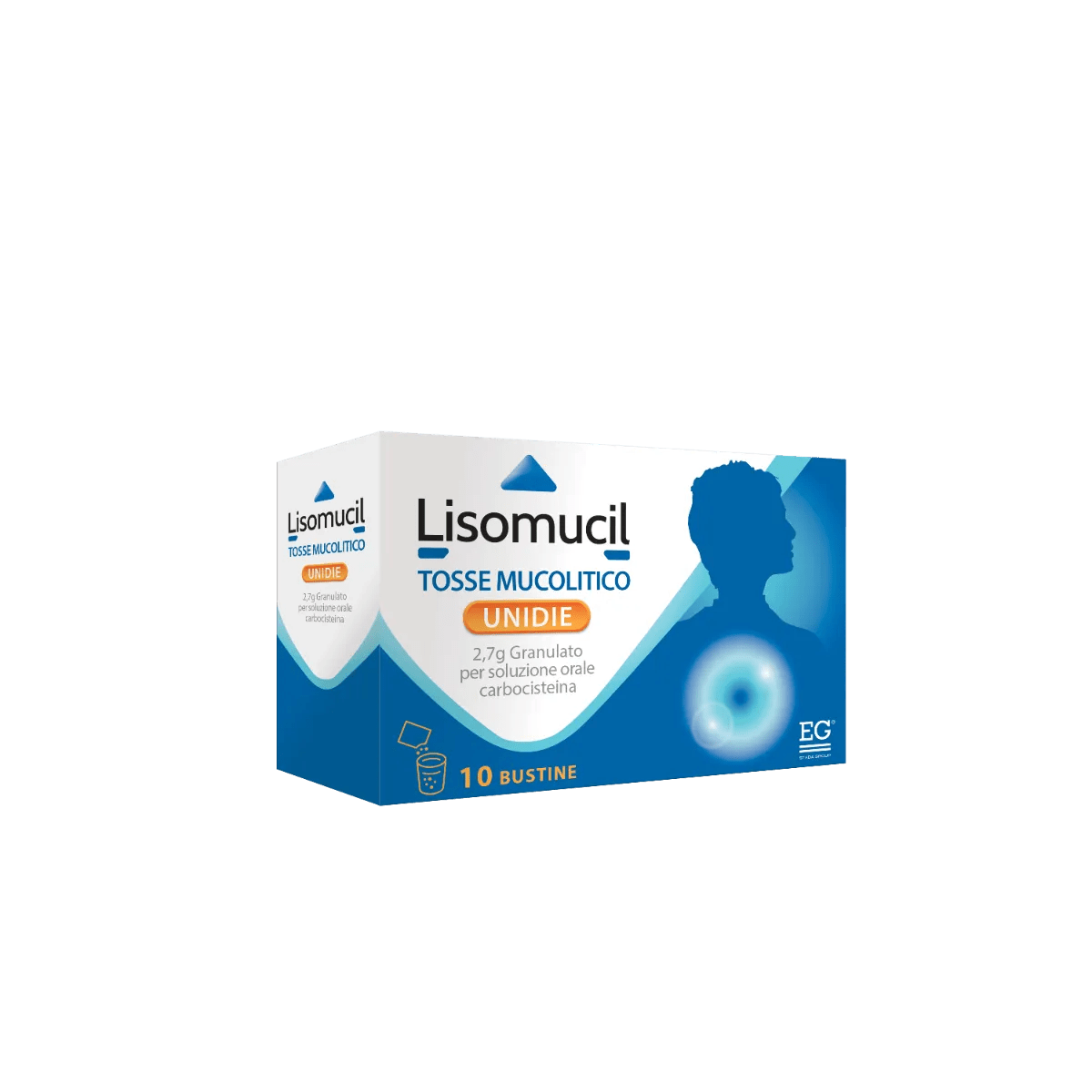 Lisomucil Tosse Mucolitico Unidie 2,7g Granulato 10 Bustine