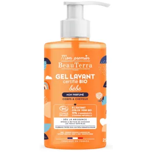 Beauterra Baby Gel-Shampoo Ongeparfumeerd BIO 750 ml