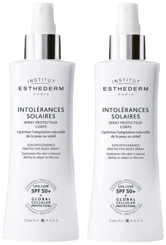 Institut Esthederm Spray Corps Intolérance Solaire 2x150 ml