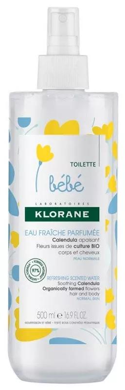 Klorane baby fresh scented Spray 500 ml water