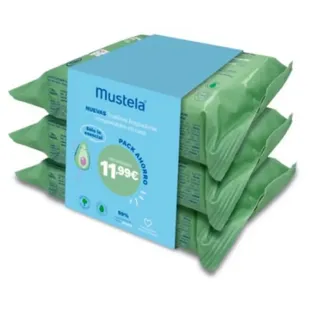 Mustela Toalhetes de Limpeza 3x60 unidades