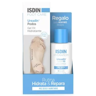 Isdin Ureadin Podos Gel Oil 75 ml + Loción 100 ml
