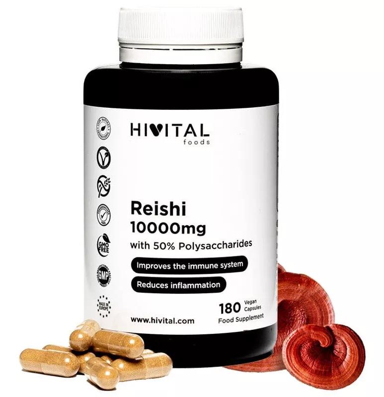 Imagen de Hivital Reishi 10000 mg 180 Cápsulas