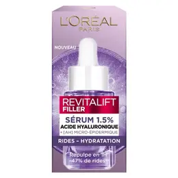 L'Oréal Paris Revitalift Filler Sérum Anti-rides Acide Hyaluronique 15ml