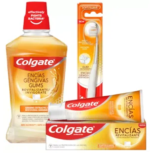 Colgate Revitalizing Gums Toothpaste 75 ml + Mouthwash 500 ml + Brush