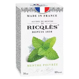 Ricqles Alcool de Menthe 30ml