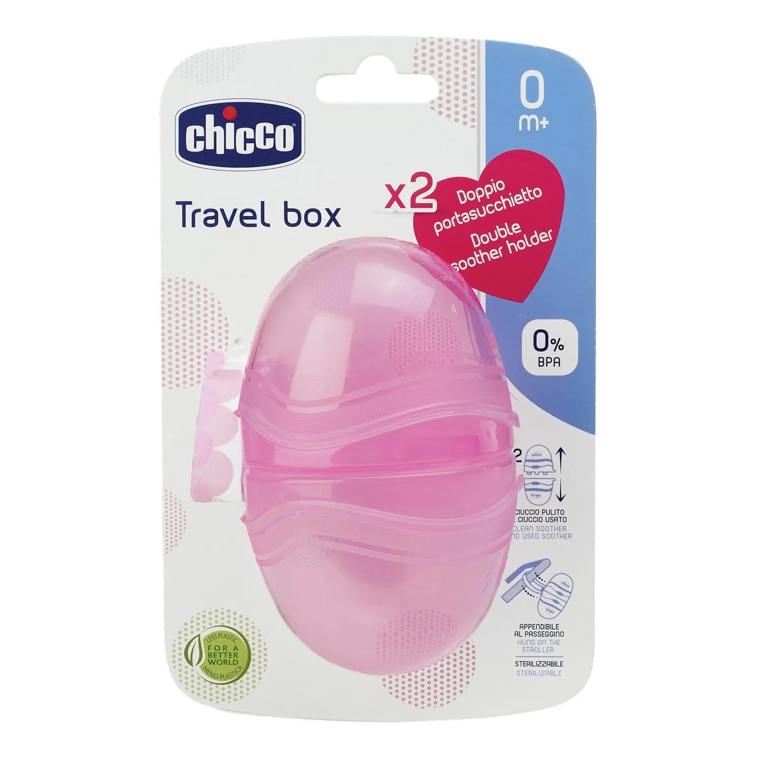 Chicco PortaSucchietto Doppio Rosa +0m