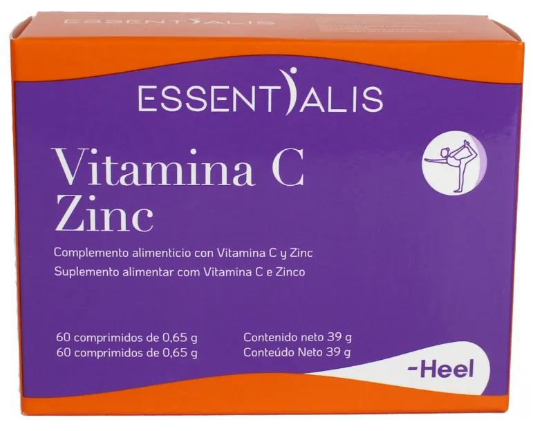 Essentialis Vitamine C Zinc 60 Comprimés