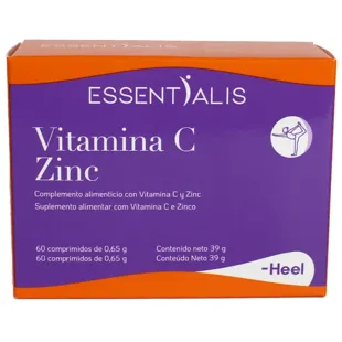 Essentialis Vitamin C Zinc 60 Tablets