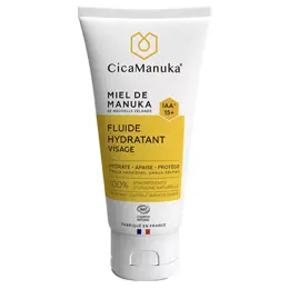 Cicamanuka Fluide Hydratant Visage au Miel de Manuka IAA15+ 50ml