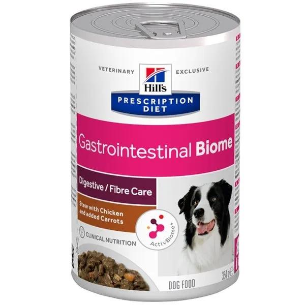 Hill's Prescription Diet Gastrointestinal Biome Spezzatino Per Cani Pollo E Carote Lattina 354G