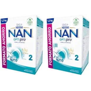 Nestlé Nan Optipro 2 Follow-On Milk 2x1200g