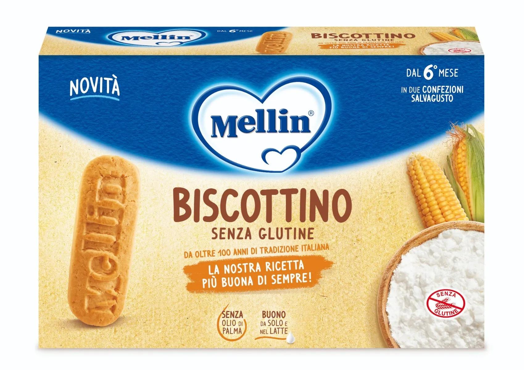 Mellin Biscottino Senza Glutine 500 g