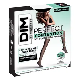 Dim Expert Care Perfect Contention Transparent Collant Classe 1 Normal Taille 4 Noir