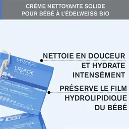 Uriage Bébé 1ère Crème Lavante Solide Visage Corps 100g