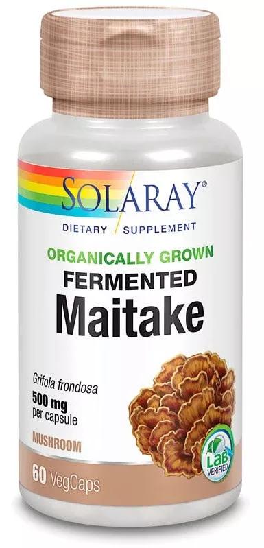 Solaray Maitake 500 mg 60 Cápsulas Vegetales