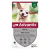 Advantix Chien Solution Antiparasitaire Très Petite Race 1,5 à 4kg 4 pipettes