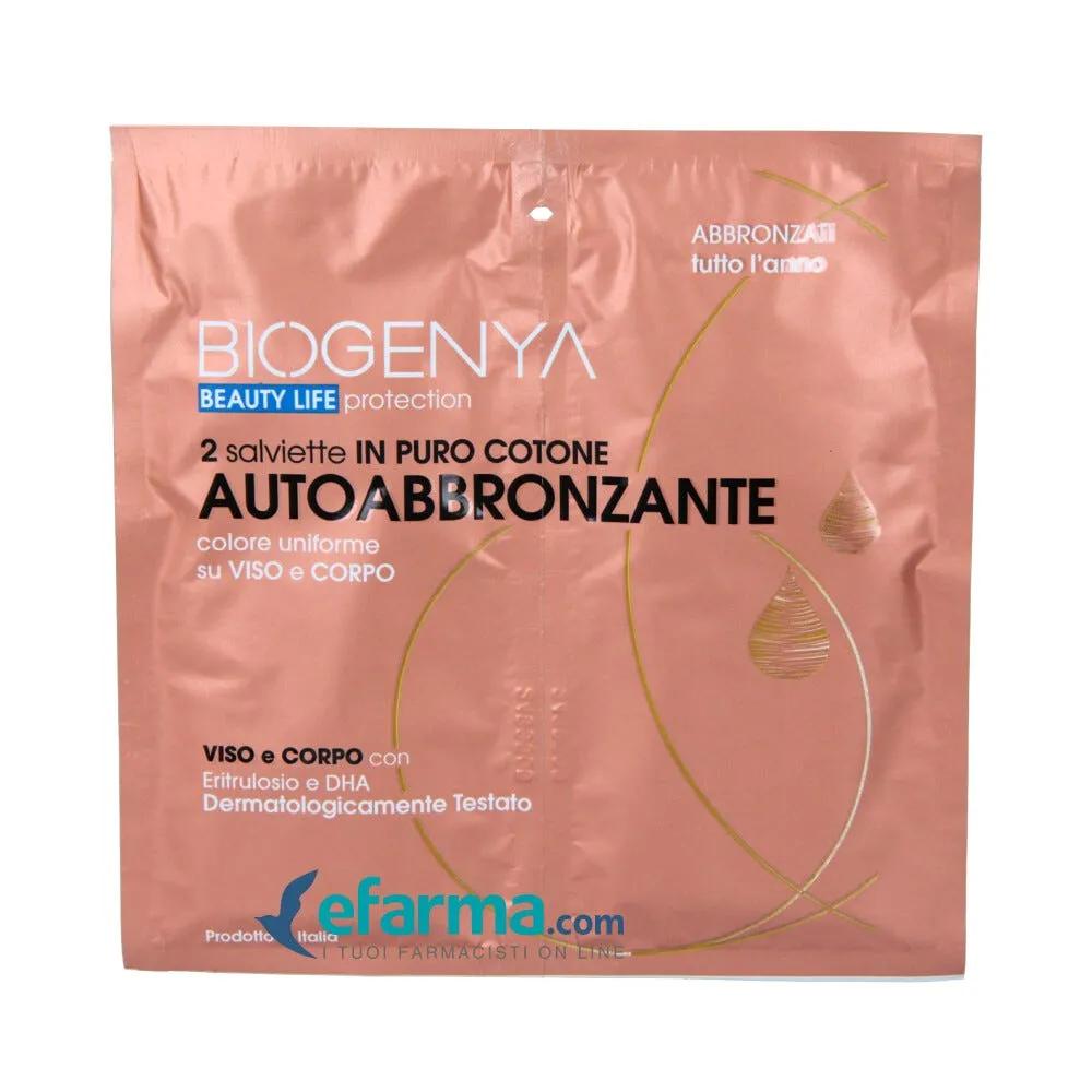 Biogenya Salviette Autoabbronzanti 2 Pezzi