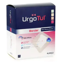 Urgo Médical Urgotul Border Pansement Hydrocellulaire 8 x 15cm 10 unités