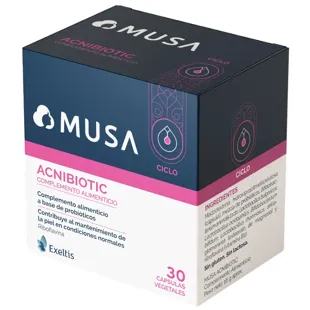 Musa Acnibiotic 30 Cápsulas Vegetales