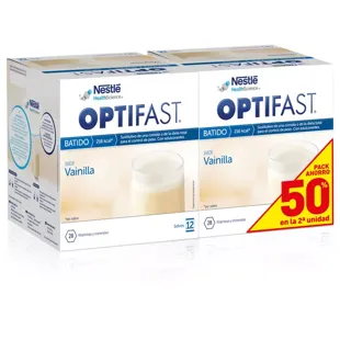 Duplo Optifast Vanilla Shake Pack 9 Envelopes 54 Grams