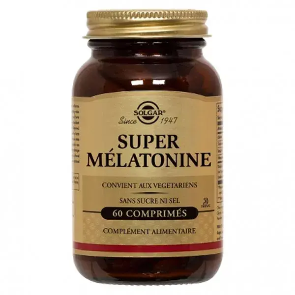 Solgar super melatonina 2 mg 60 tabletas