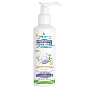 Puressentiel Olio detergente per l'igiene intima, biologico, per secchezza intima, 150 ml