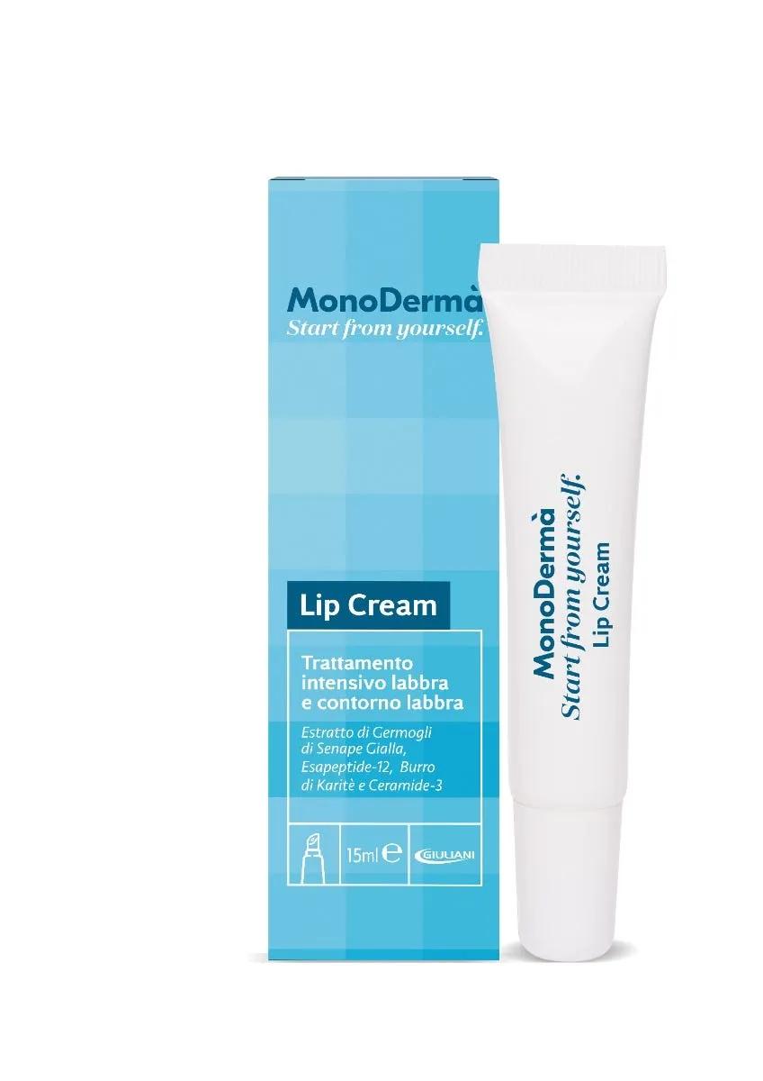 Monoderma' Lip Cream Trattamento Intensivo Labbra 15Ml