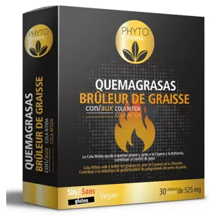 Phytofarma Queimadores de Gordura com Cola Nitida 30 Cápsulas