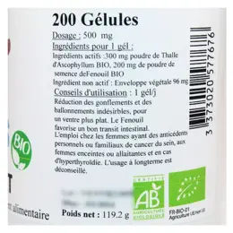 Comptoir de l'Apothicaire Complexe Ventre Plat Bio 200 gélules