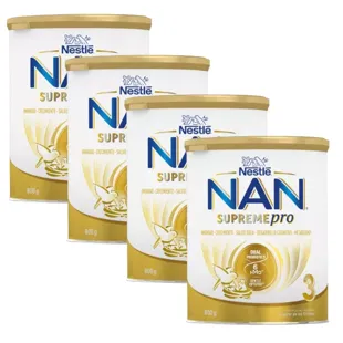 Nestlé Leite de Crescimento Nan Supreme Pro 3 4x800 gr