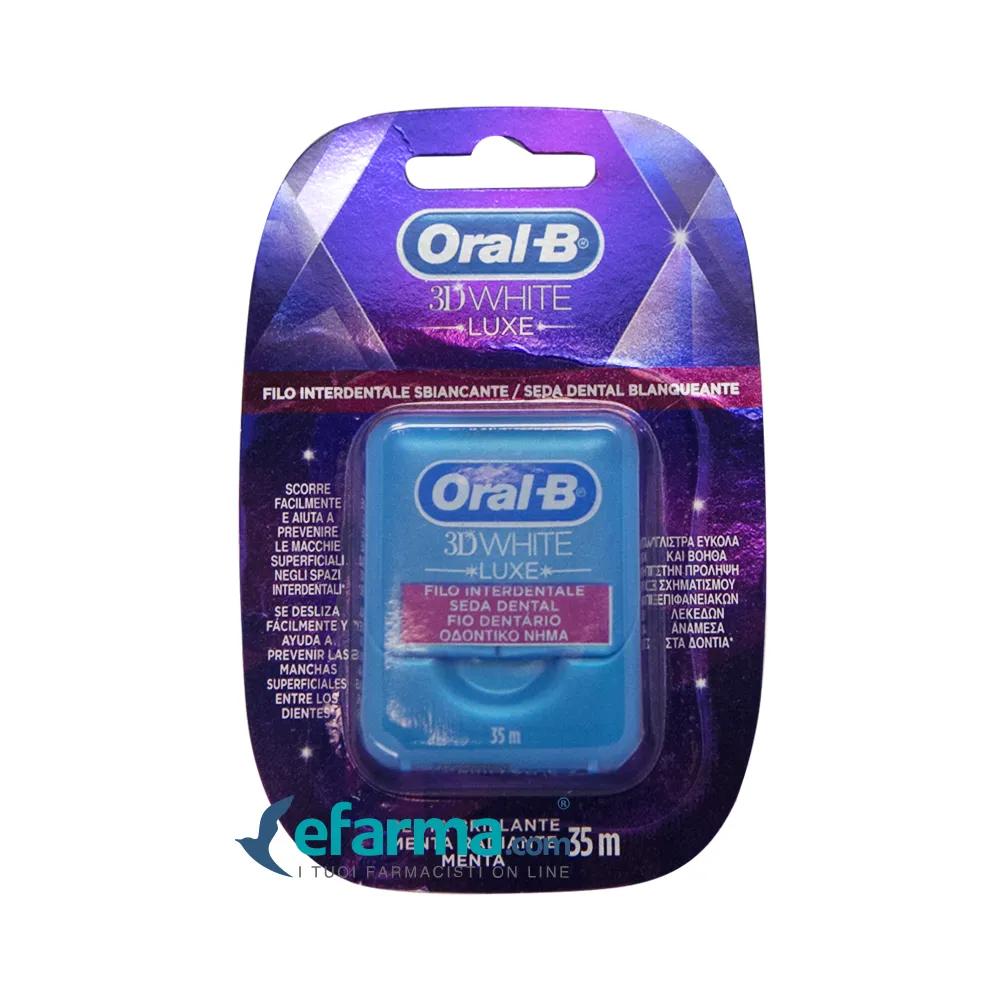 Oral-B 3D White Luxe Filo Interdentale 35 m