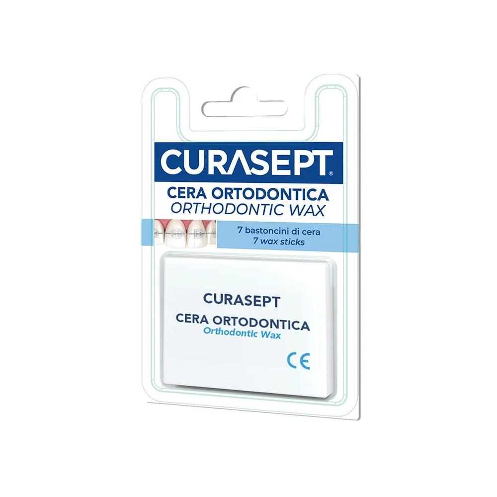 Curasept Wax Cera Ortodontica 7 Bastoncini