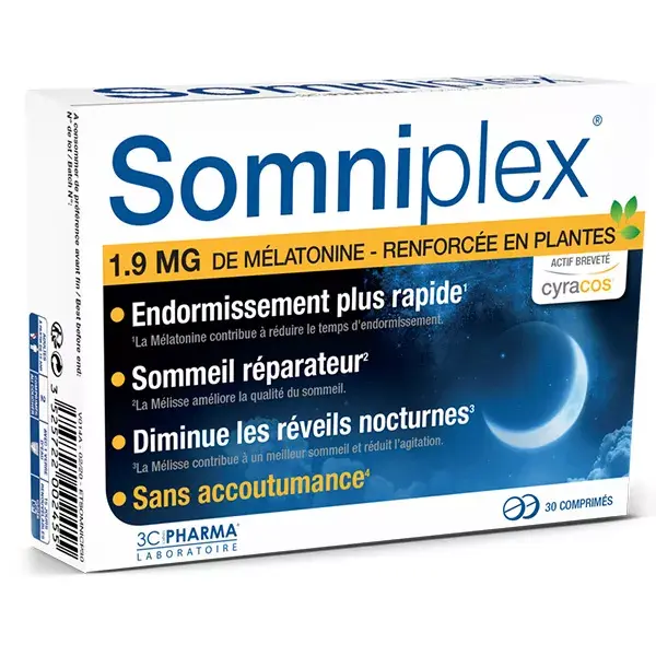 3 oak Somniplex 30 tablets