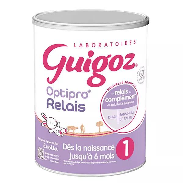 Guigoz Evolia A2 Lait 1er Age  800g