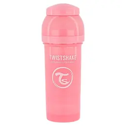 Twistshake Biberon Anti-Colique Rose Pastel +2m 260ml