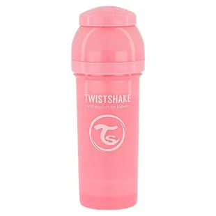 Twistshake Biberon Anti-Colica Rosa Pastello +2m 260ml