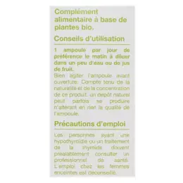 Nat & Form Ampoules Détox Bio 20 ampoules