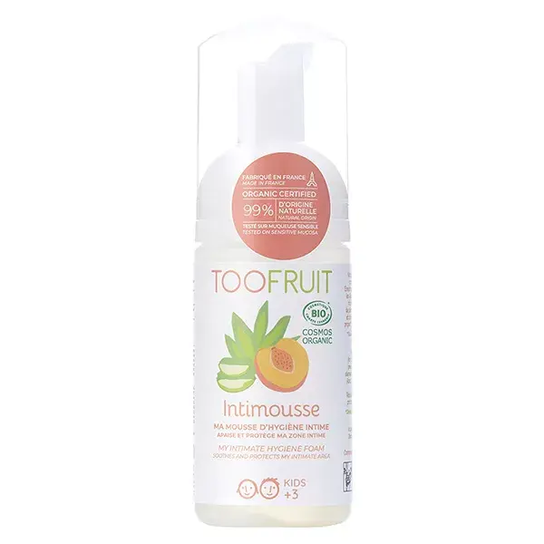 Toofruit Intimousse Foaming Initimate Hygiene Water Peach + Aloe Vera 100ml