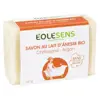 Eolésens Savon au Lait d'Anesse Bio Châtaigne et Argan 100g