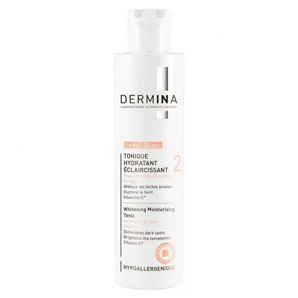 Dermina - Sensi-Blanc - Tónico Hidratante Brillo Piel Normal- Seca 200ml