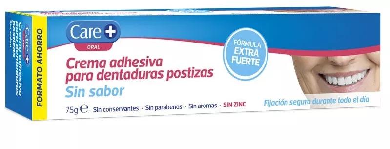 Care+ Crema Adhesiva Dentaduras Postizas 75 gr